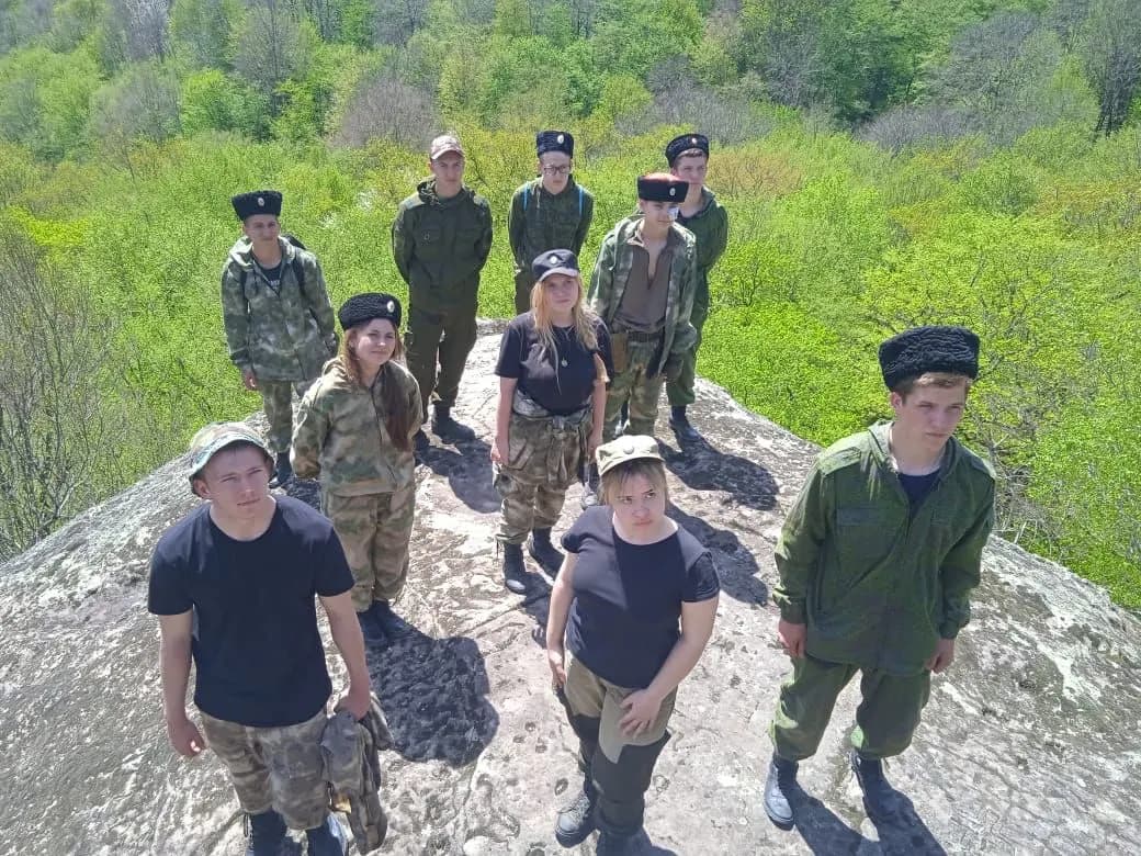 В Псебае прошёл слёт казаков.