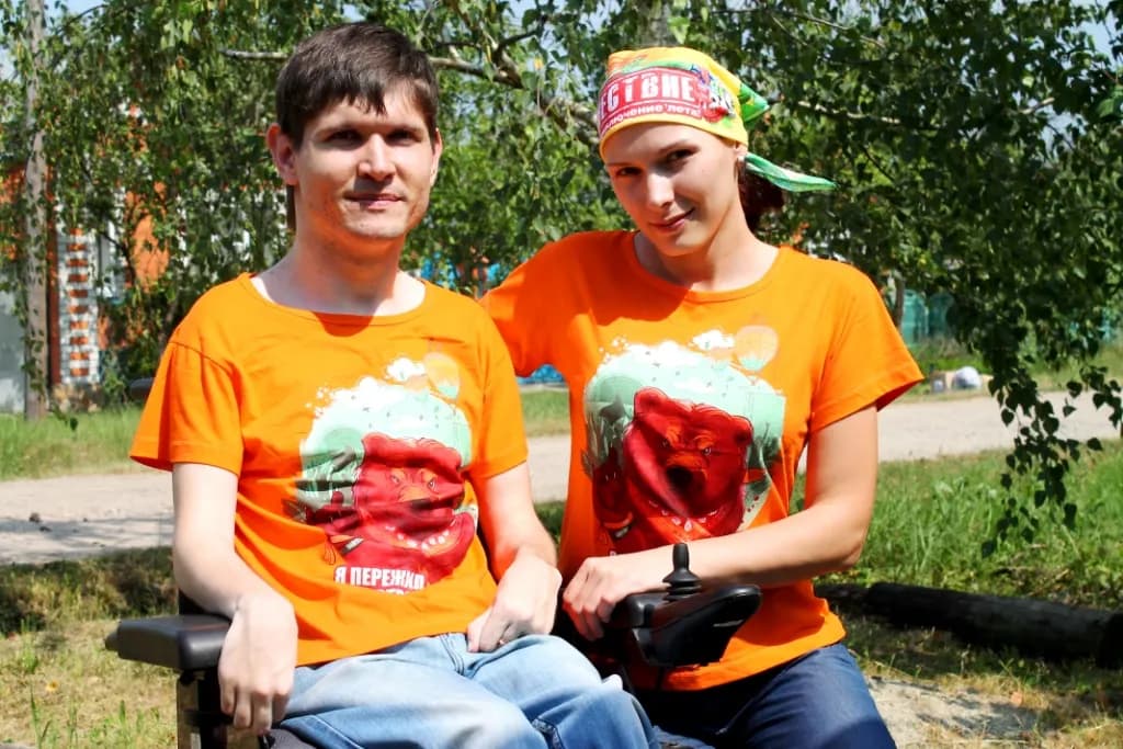 Александр Киряков с женой Александрой