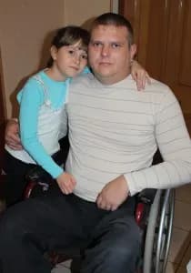 Александр Куниченко с дочерью Элиной