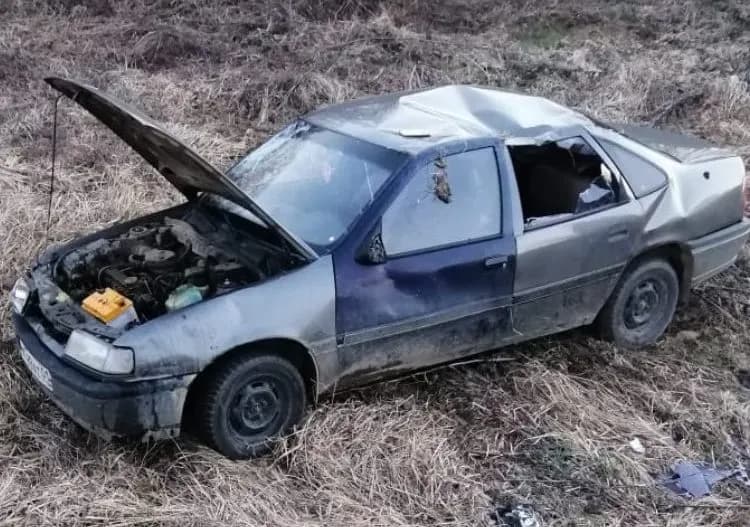 Авария возле Солёного