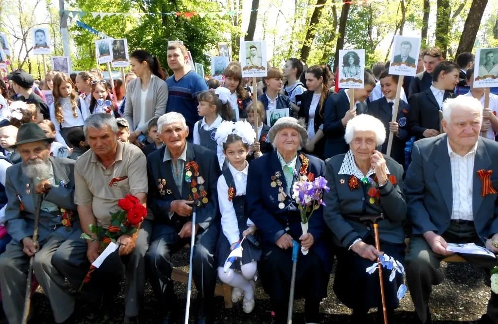 День Победы в Псебае