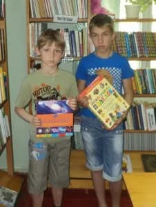 Читатели беноковской библиотеки