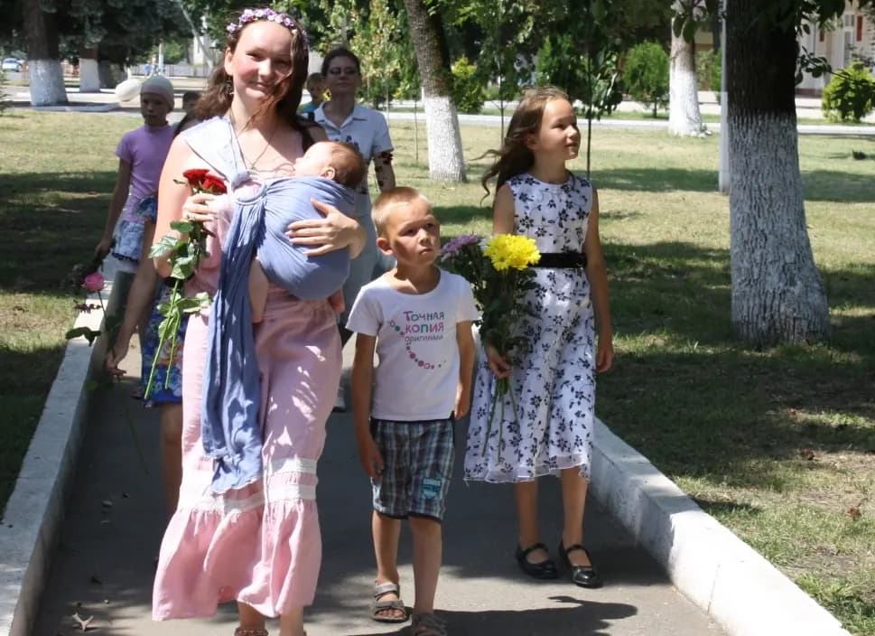 Флэшмоб многомам
