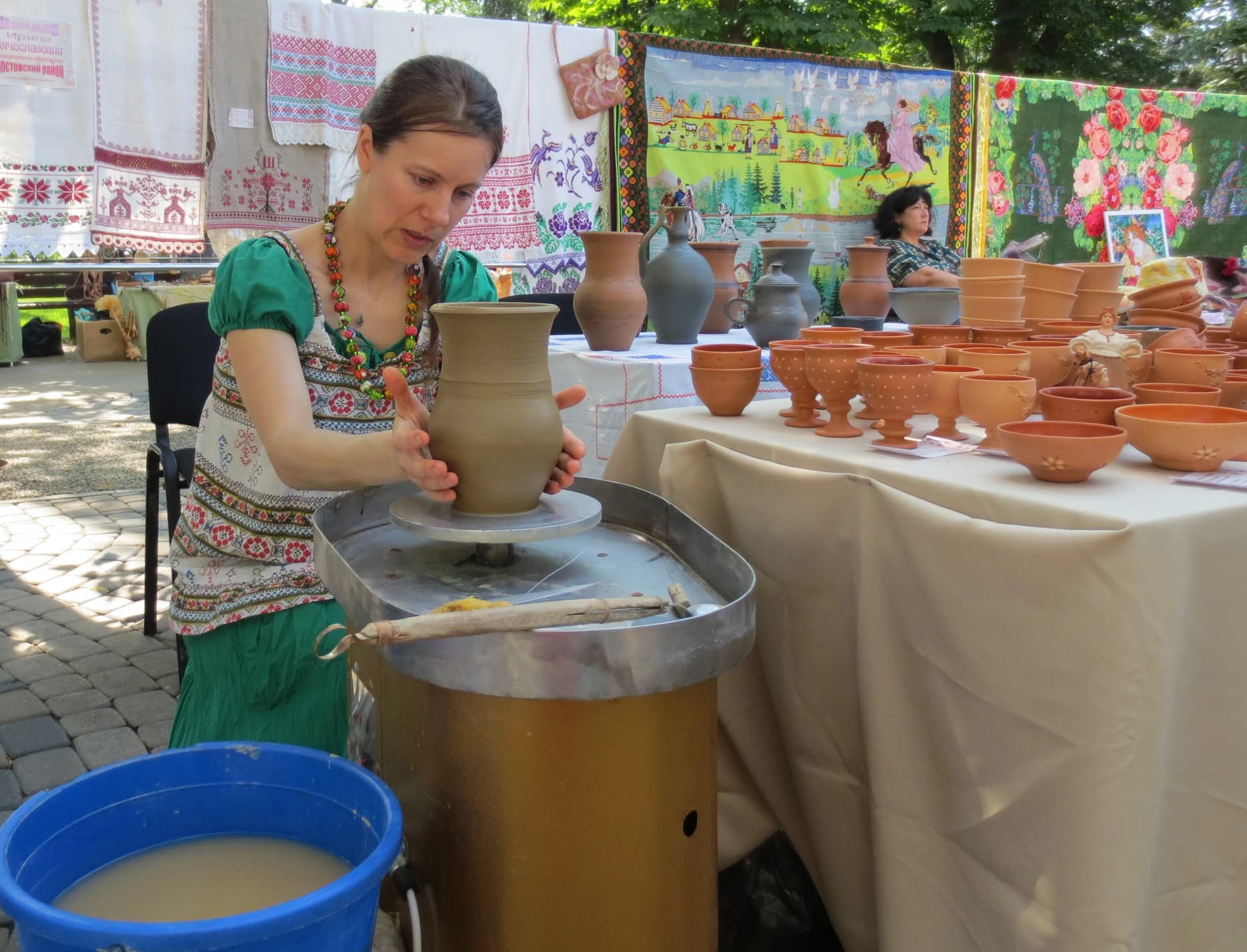 Гончар из Псебая Мария Игнатова