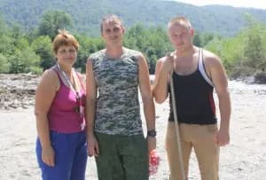Сотрудники турприюта "Незабудка"