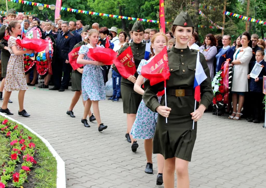 Торжества в честь Дня Победы