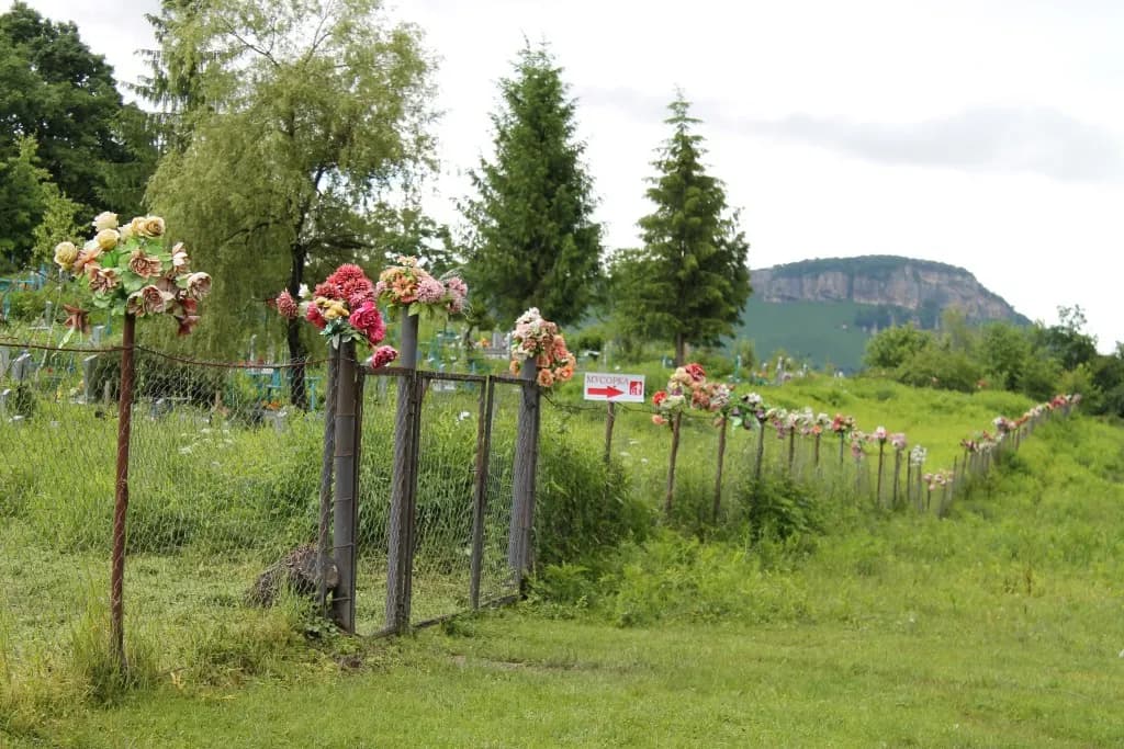 Кладбище в станице Баговской