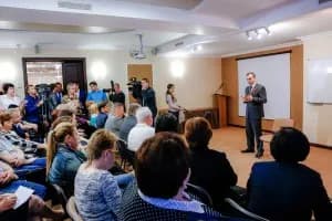 Врио губернатора Вениамин Кондратьев встретился с журналистами края