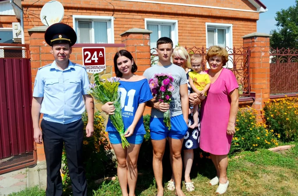 Полицейские навестили семью Коваленко