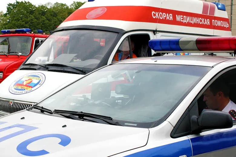 Полиция и скорая