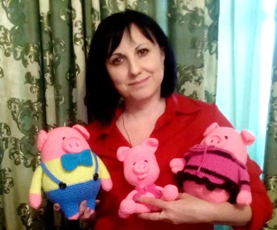 Светлана Снетко и её забавные поросята