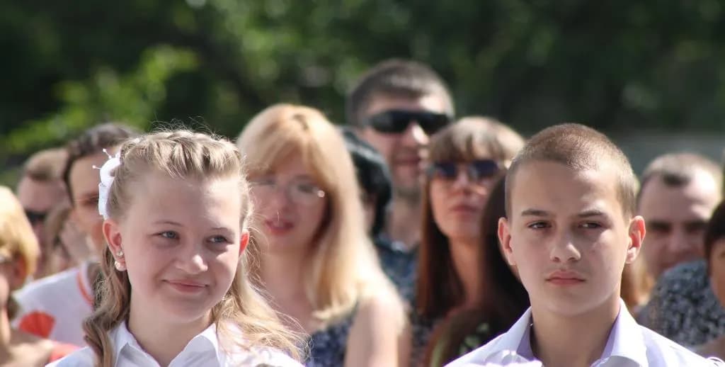 Ученики школы № 1