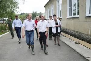 Вениамин Кондартьев в хуторе Первомайском