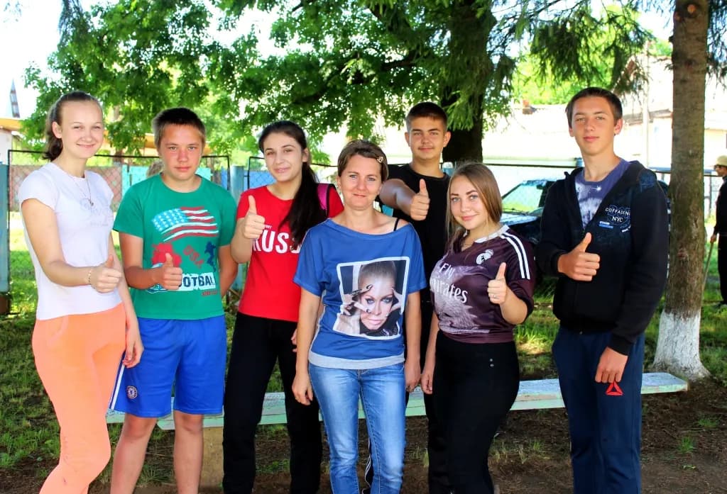 Волонтёры из Баговской