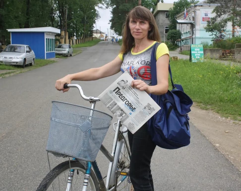Ярославский почтальон Людмила Побивайлова